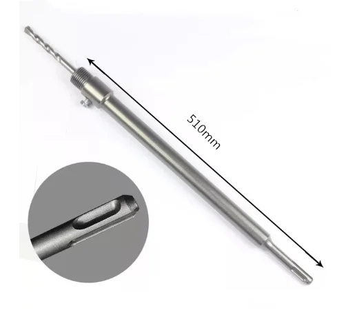 Round handle SDS PLUS 30-160 мм электрическая пила для бетона, полый сердечник, сверло с хвостовиком 110-530 мм, цементный камень, стена, кондиционер, сплав - Цвет: Round handle
