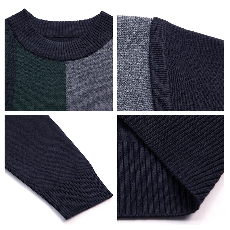 Flash Sale Pullover Men Knitwear Sweater Warm O-Neck Pull Homme Basic Sweater Men Autumn Winter Sweater Men's O-neck 2020 Fashion Casual