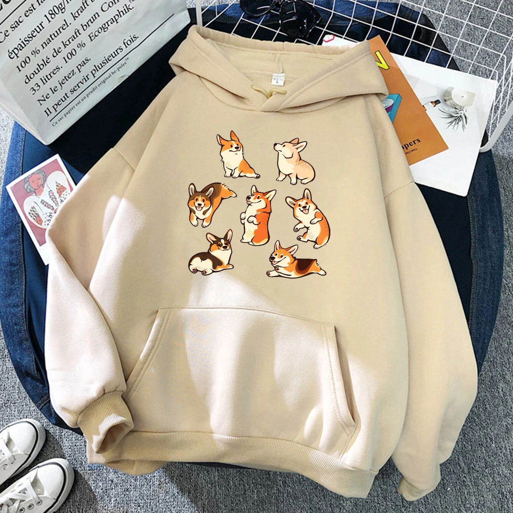 Sudadera con capucha y estampado de Shiba Inu para hombre, ropa informal, chándal de Hip Hop, jerséis holgados de gran con capucha y sudaderas| - AliExpress