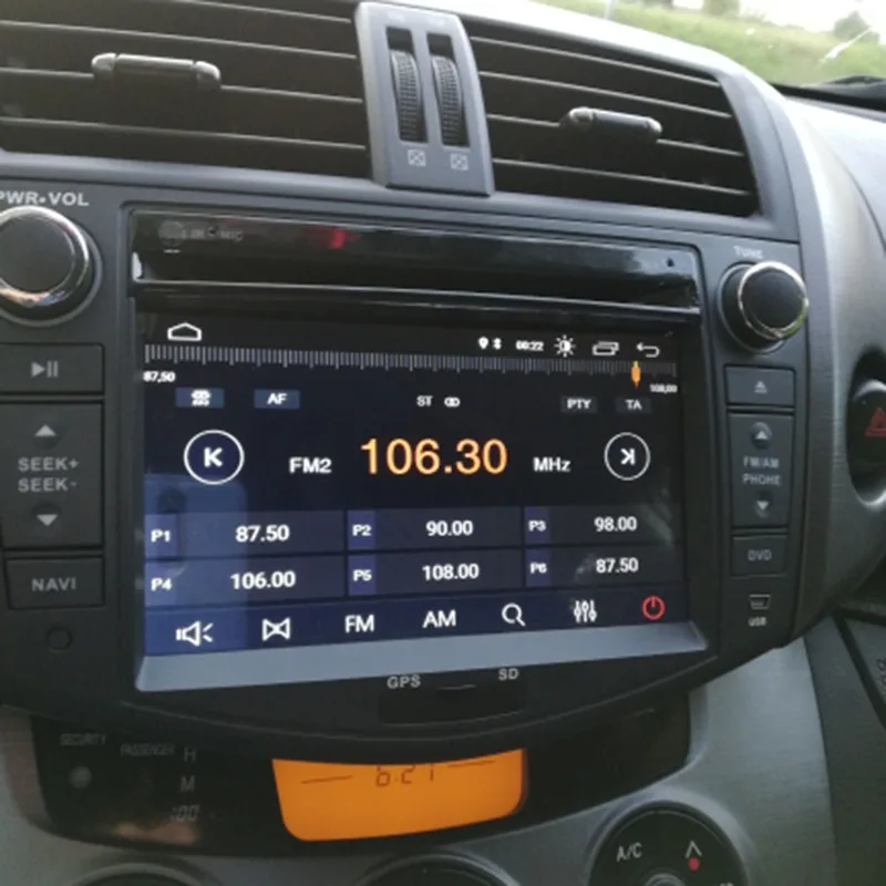2Din автомобиль Android 9,0 dvd-плеер для Toyota Rav4 RAV 4 Аудио Видео Авто Стерео gps навигация радио DAB