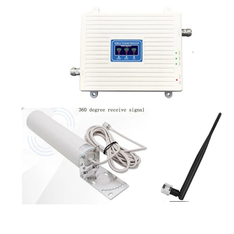 Сотовый телефон networ Booster трехполосный ретранслятор GSM 2G 3G 4G усилитель сотового