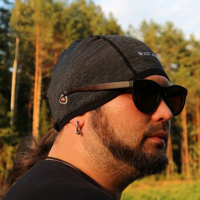 Зимняя велосипедная шапка WEST BIKING ветрозащитная Теплая Флисовая для бега катания