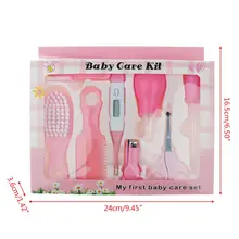 8 шт. Детские Уход за лошадьми Комплект Расческа безопасные ножницы носовые аспираторный комплект N1HB