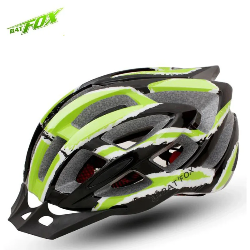 BATFOX casco bicicleta hombre велосипедный шлем велосипедные защитные шляпы ультралегкий casco ciclismo интегрально-Формованный дорожный велосипедный шлем