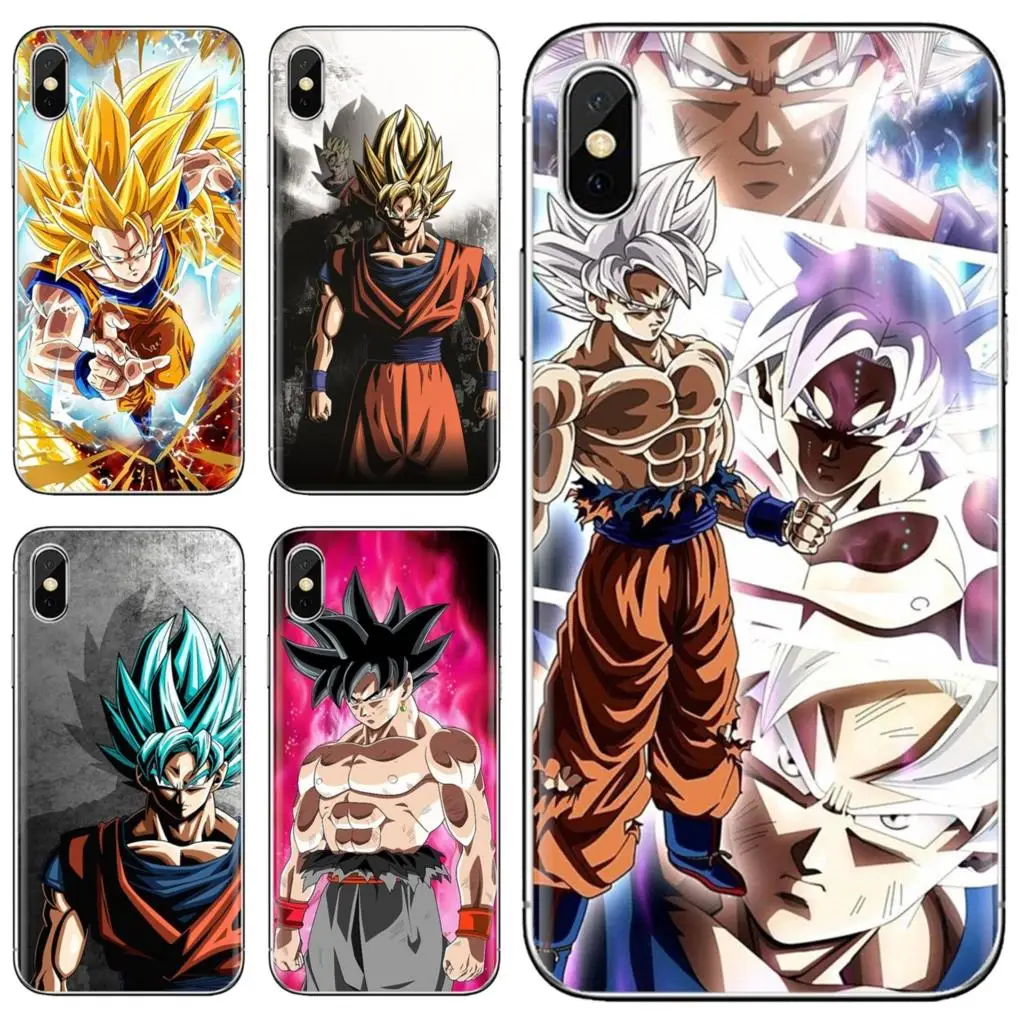 Goku-Super-C-Рисунок-Dragon-Ball-Z для Xiaomi poco X3 nfc F2 Pro M3 Mi 5X 6X Max Mix 1 2 2S 3 Mi5 Mi6 Mi3 Mi4 мягкий чехол |