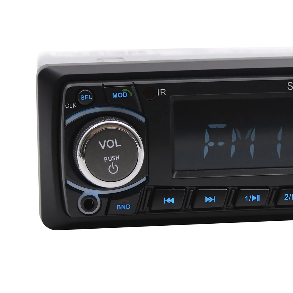 1 din Авторадио Стерео плеер Bluetooth 4,0 12 В в-тире 1Din телефон AUX-IN MP3 FM/USB/дистанционное управление для автомобиля радио