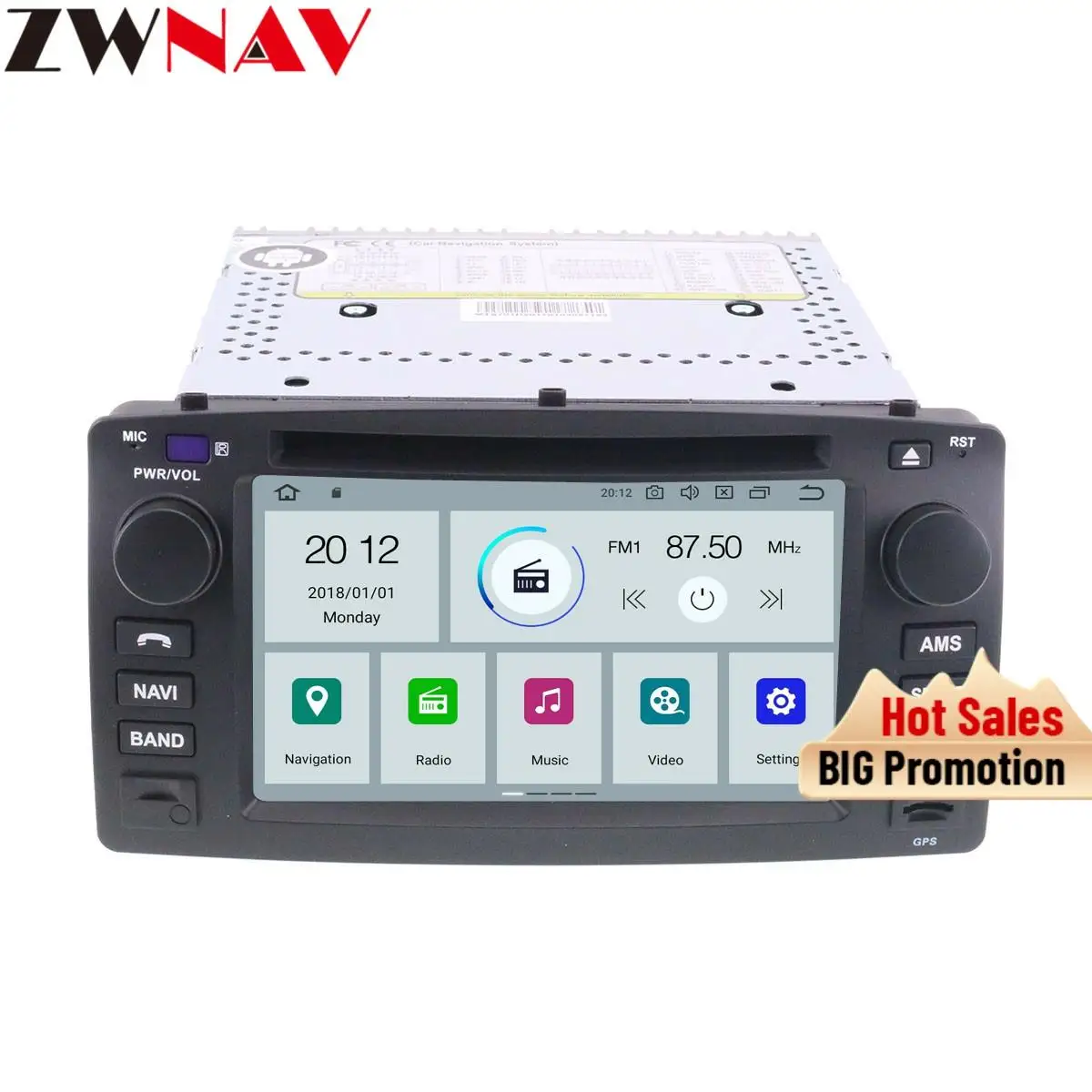 Автомобильный DVD-плеер мультимедийный плеер DSP 2 Din Android 9 0 для Toyota corolla 2001-2006 с GPS navi