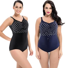Купальный костюм размера плюс, женский сексуальный цельный закрытый купальник, Женский танкини, пуш-ап, пляжная одежда, купальный костюм