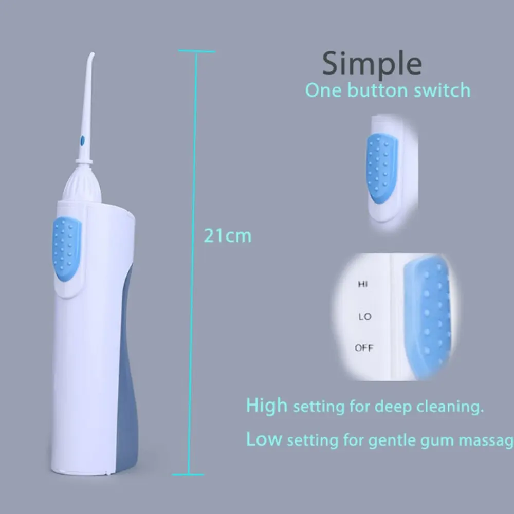 Портативный ирригатор для полости рта, чистящий мундштук для зубов, водный зубной Флоссер, струя воды, протез, очиститель зубов, щетка, инструменты, батарея