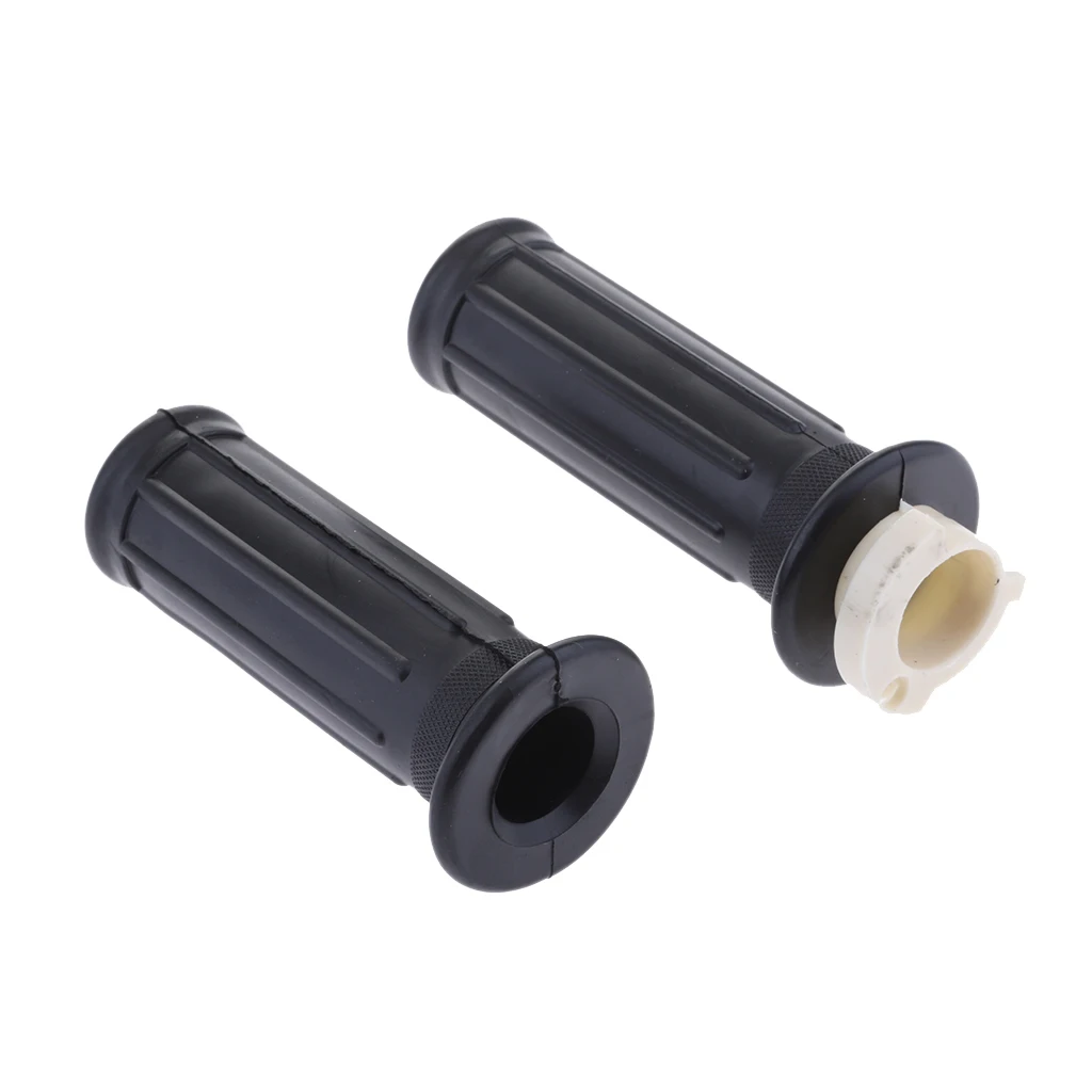 1 Pair 22mm 7/8' Left Right Handlebar Twist Grips for Yamaha PW50 Universal Fits For Fits 7/8