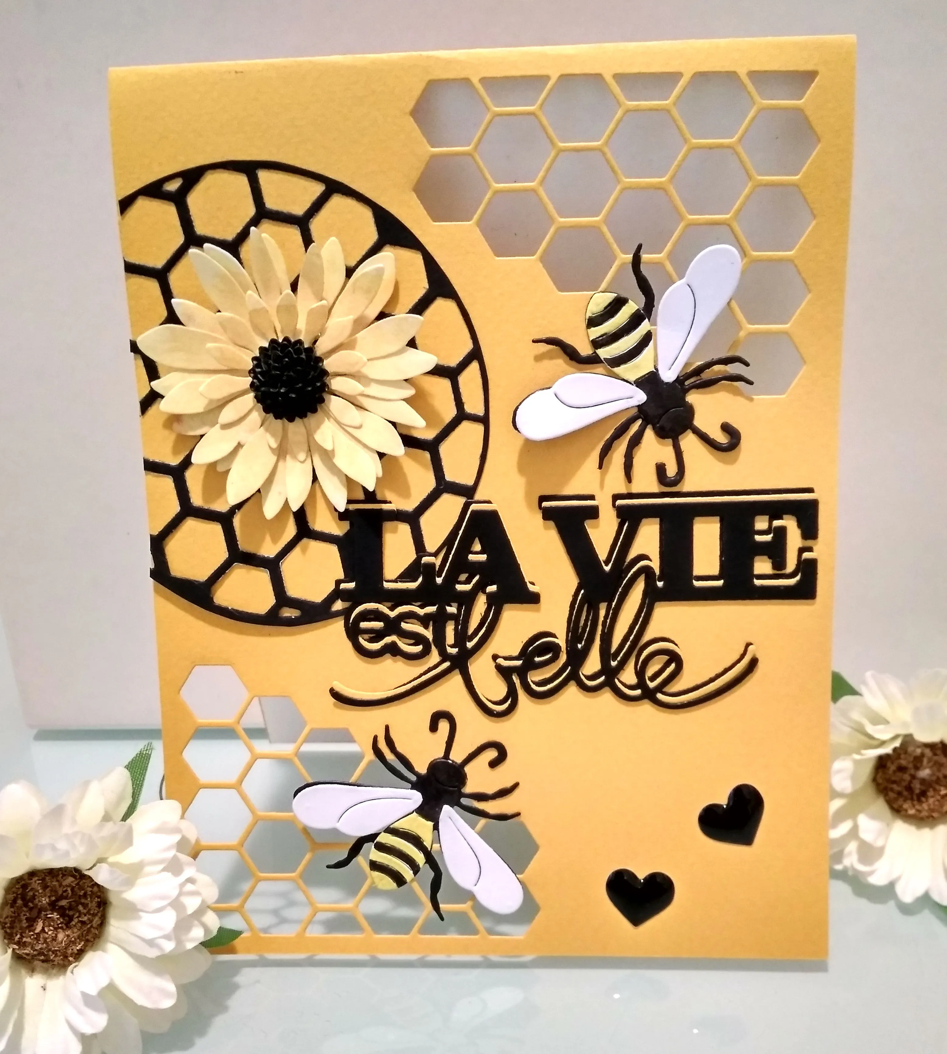 Fustelle In Metallo A Forma Di Nido D'Ape Per Scrapbooking E Biglietti, Set Da Taglio Per Carta, DIY, Argento, 11,1 X 14,3 Cm