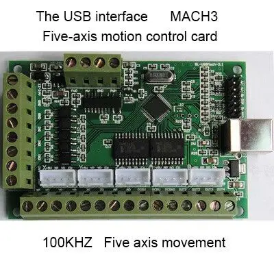 MACH3 Интерфейс Плата USB Интерфейс плата гравировальный станок с ЧПУ движения Управление карты 5-осевой Интерфейс доска