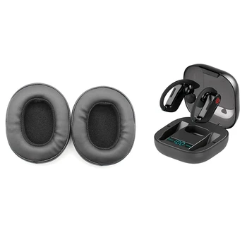 

1Pair Earpad Cushion Cover for Skullcandy Crusher 3.0 & 1x Q62 Earphone Bluetooth Power HBQ PRO Digital Display
