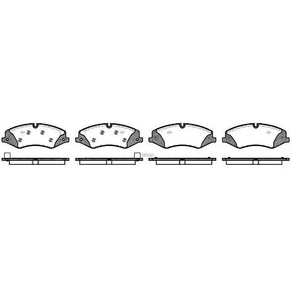 1409 10_[Lr021253]!Колодки Дисковые П Land Rover Discovery/Rr Sport 5.0 V8/3.0td 09 Remsa 140910 Remsa арт. 140910