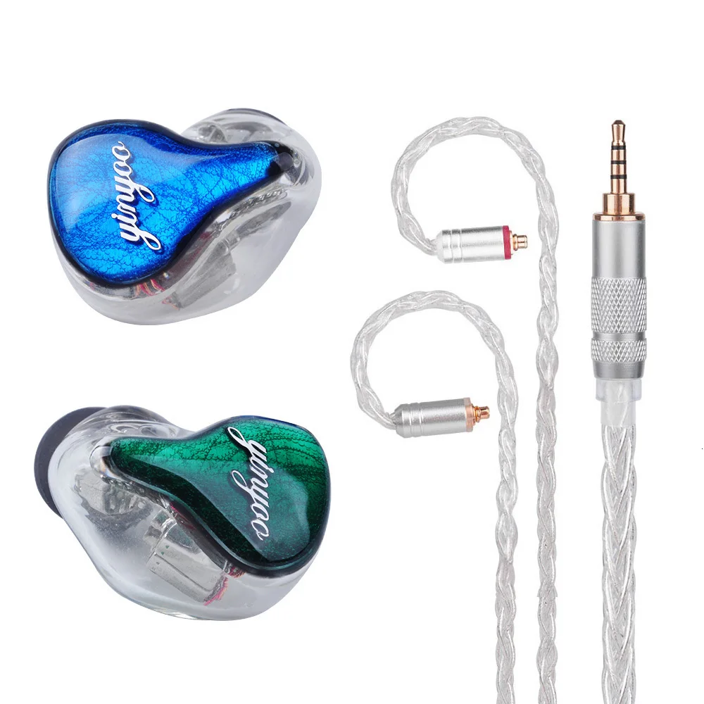 Yinyoo HQ10 10BA наушники-вкладыши на заказ, сбалансированные арматурные наушники вокруг уха, гарнитура, наушники с обновленным кабелем MMCX