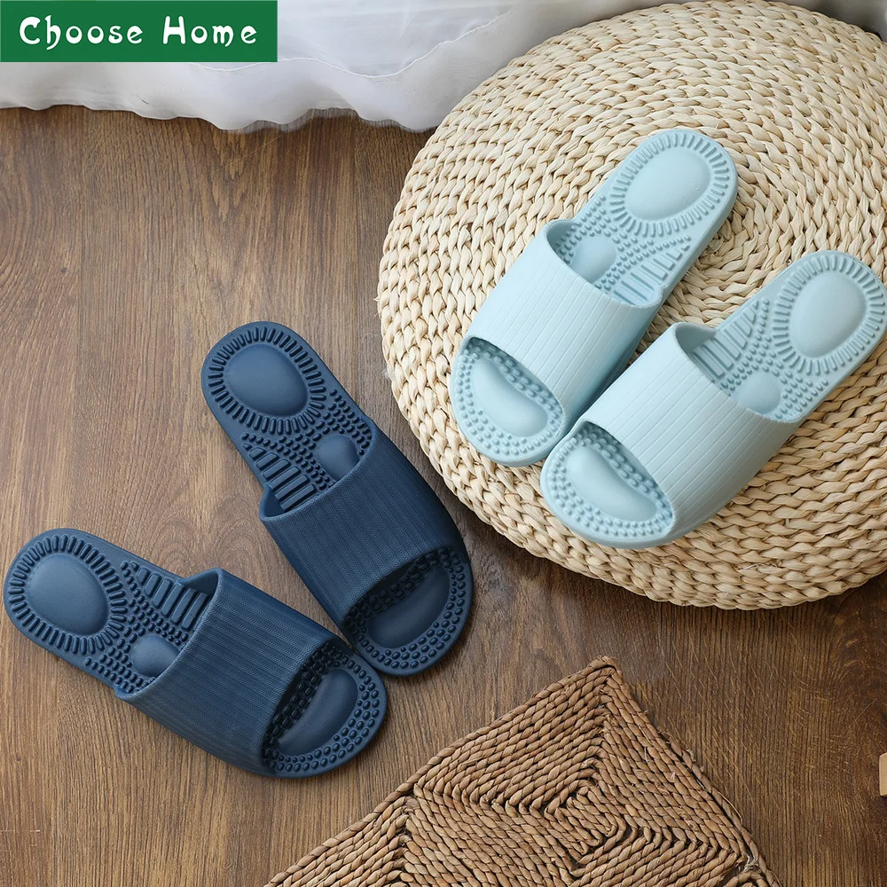 Летние шлепанцы домашние мужские для ванной женские пляжные Шлепанцы из ЭВА