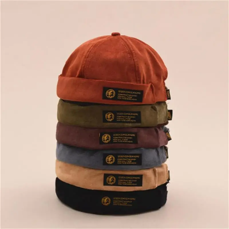 Vintage Corduroy Cap Fashion Adjustable 