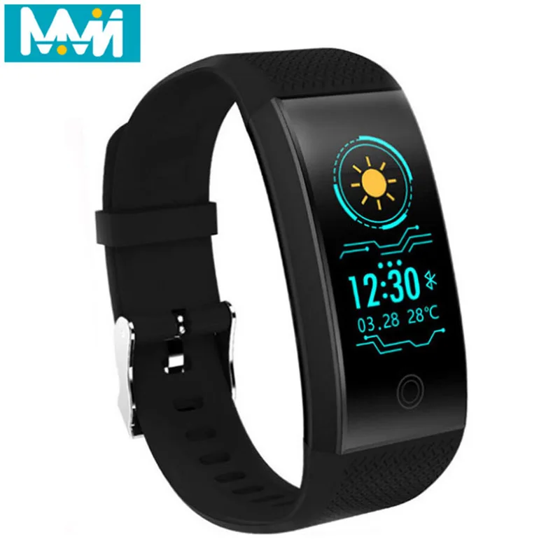 QW18 крови Давление умный Браслет монитор сердечного ритма Фитнес трекер IP67 Водонепроницаемый наручные фитнес смарт ча