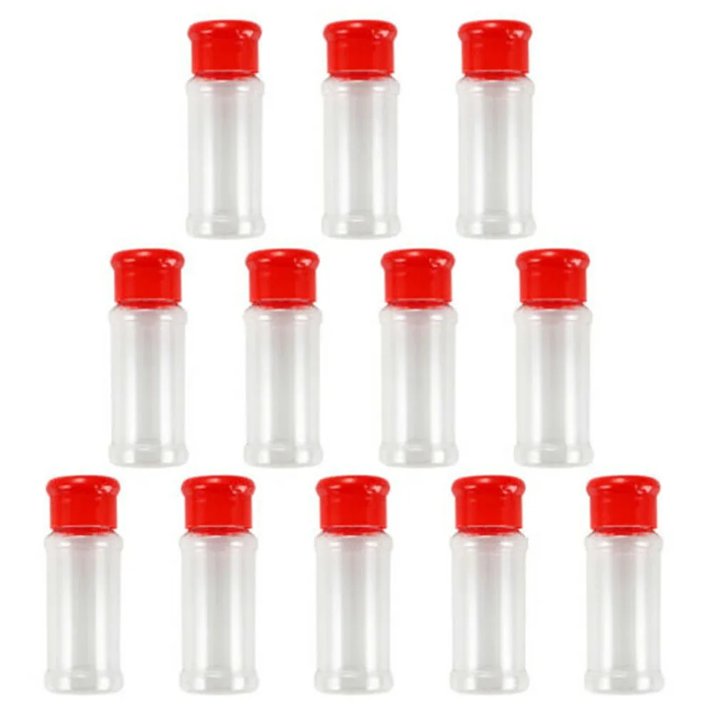 

20pcs Plastic Salt Pepper Shakers Seasoning Powder Bottle Salt Storage Container Kitchen Seasoning Box Spice Jar Kitchen Tools