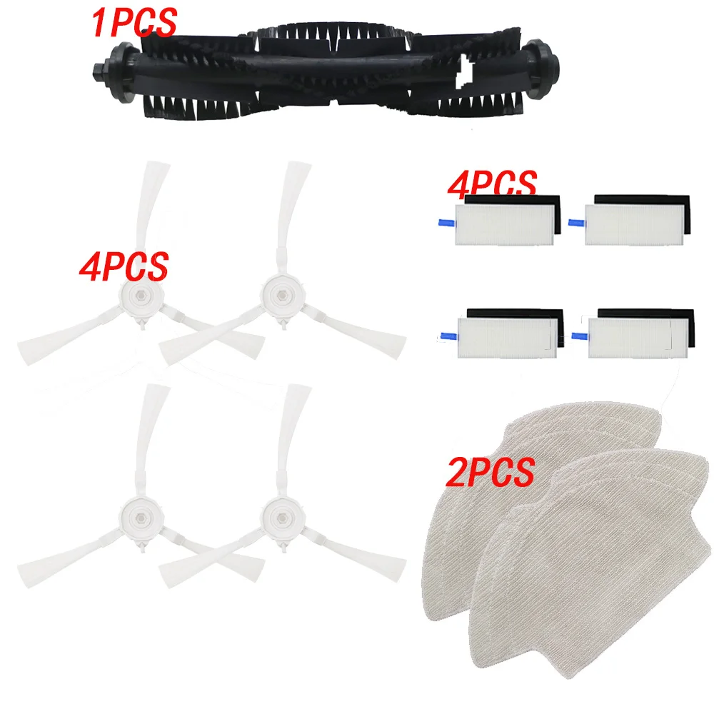 Main Brush HEPA filter for Qihoo 360 S6 Roll Brush Side Mop Cloth Robotic Vacuum Cleaner Spare Parts Accessories hepa filter kit replacement kit accessories robot vacuum cleaner accessories