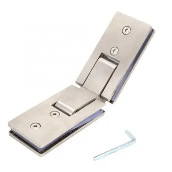 

135 Degree Glass Wall Panel Connector Stainless Steel Shower Room Glass Clamp Clip Holder glass clamp bracket Best Offer