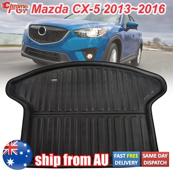 

Tailored Rear Trunk Boot Mat Cargo Liner Carpet Floor Tray Guard Car Accessories For Mazda CX-5 CX5 KE 2012 2013 2014 2015 2016