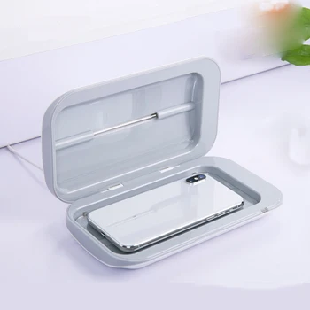 

5V Portable Dual UV Light Sterilizer Box Cabinet Phone UV Cleaner Ultraviolet Disinfection Lamp UV Sanitizer Sterilizezation Box