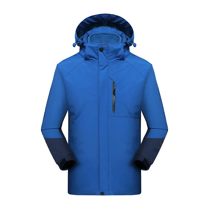 Men's three-in-one outdoor leisure two-piece suit couple outdoor climbing suit new fleece sweater
