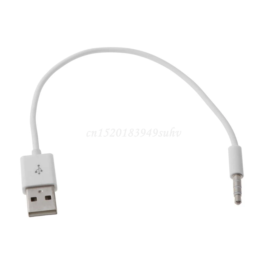 Cable Mini usb a jack 3,5 audio / Mini USB a 3.5mm Audio Cable - blanco 