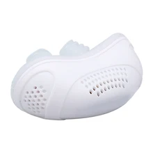 Спальное мини-приспособление для сна, для путешествий, эргономичное электрическое устройство, Мягкая Силиконовая пробка для храпа, воздушный поток, забота о здоровье