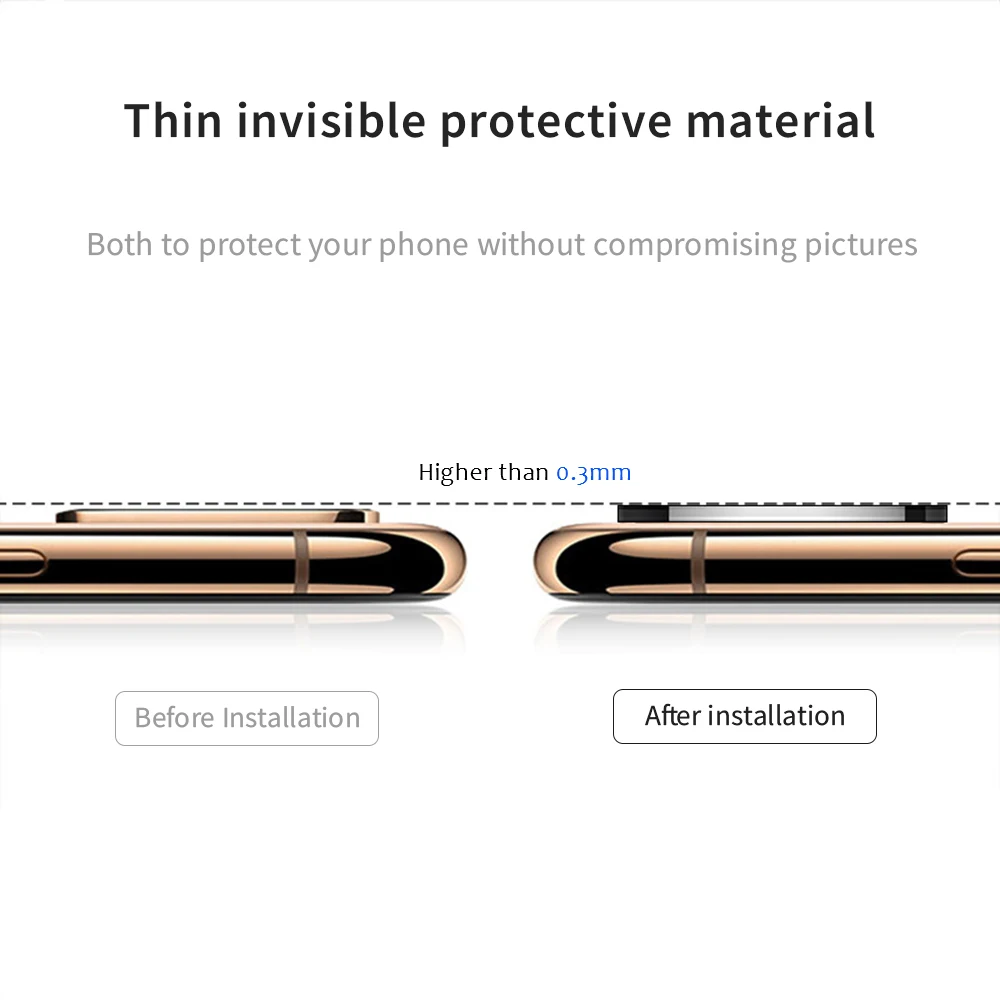 Пленка для объектива камеры для iphone XR Xs Max, Сменное закаленное стекло для iphone 11 ProMax, защитная алюминиевая наклейка для iphone X