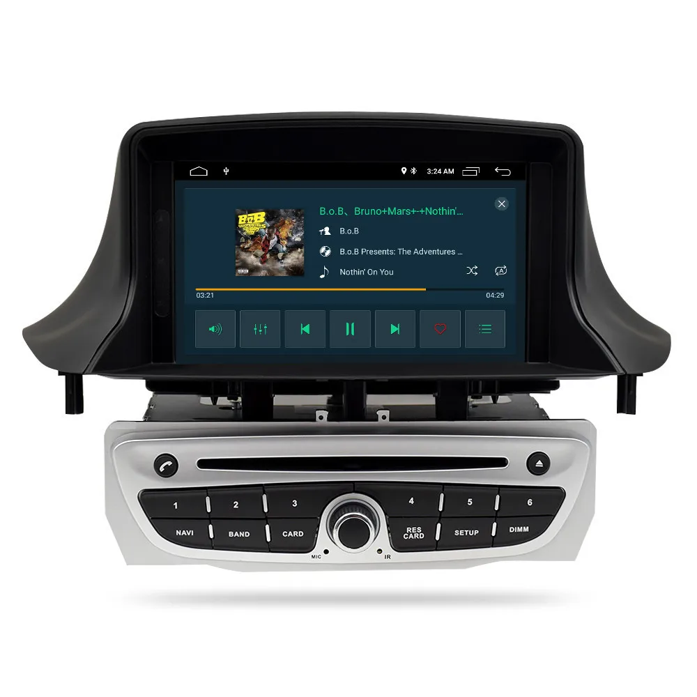 Автомобильный радиоприемник IPS Android 10 0 GPS Мультимедиа Стерео для Renault Megane 3 Fluence 2009