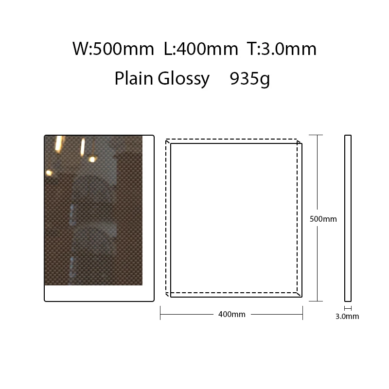 18 cm x 12cm 2x Schutzfolie reine CFK Carbon Kohlefaser Platte e811 3,5 mm min 