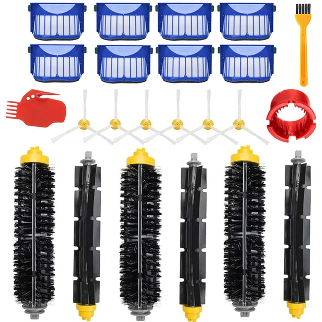 Accessoires pour aspirateur iRobot Roomba, brosses latérales, 601 615 602  610 615 620 630 650 655 660 664 671 690 691 694