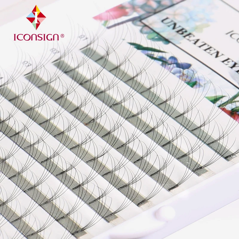 2D/4D/6D False eyelashes Mink Eyelashes 0.07mm C/D Curl for extensions Soft Fake lash magic 8-15mm tabs | Красота и здоровье