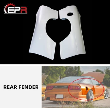 

For Nissan 180SX Silvia S13 Fiber Glass Wheel Arch Flare Cover Fiberglass Rear Fender 50mm FRP Drift Body Kit Car Accessories