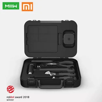

Orginal XIAOMI MIIIW DIY Tool Kit Toolbox General Household Hand Tool with Screwdriver Wrench Hammer Tape Plier Knife ToolBox