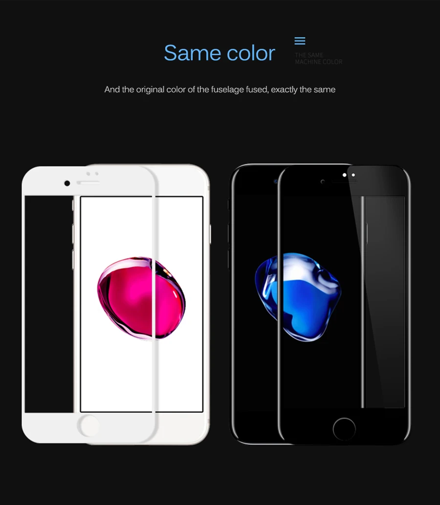 15D закругленные края полное покрытие закаленное стекло для iphone 7 8 6 6S экран Защитное стекло для iphone 7 iphone 8 iphone 6 6S Plus