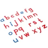 Montessori Wooden 26Pcs Red Blue Alphabets Vowel Consonants English Languages Learning Letters Alphabets Plywood Educational Toy 1
