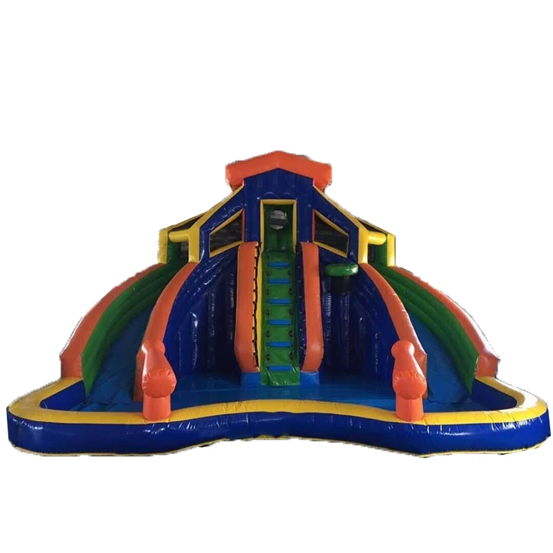 

New Design Inflatable slide Inflatable Combo Water Park Inflatable Pool Slide