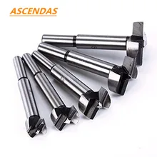 5 шт. 15-35 мм пила для дерева Форстнер шнек сверло набор Круглый хвостовик Форстнер сверла советы Деревообрабатывающие инструменты TP-0251