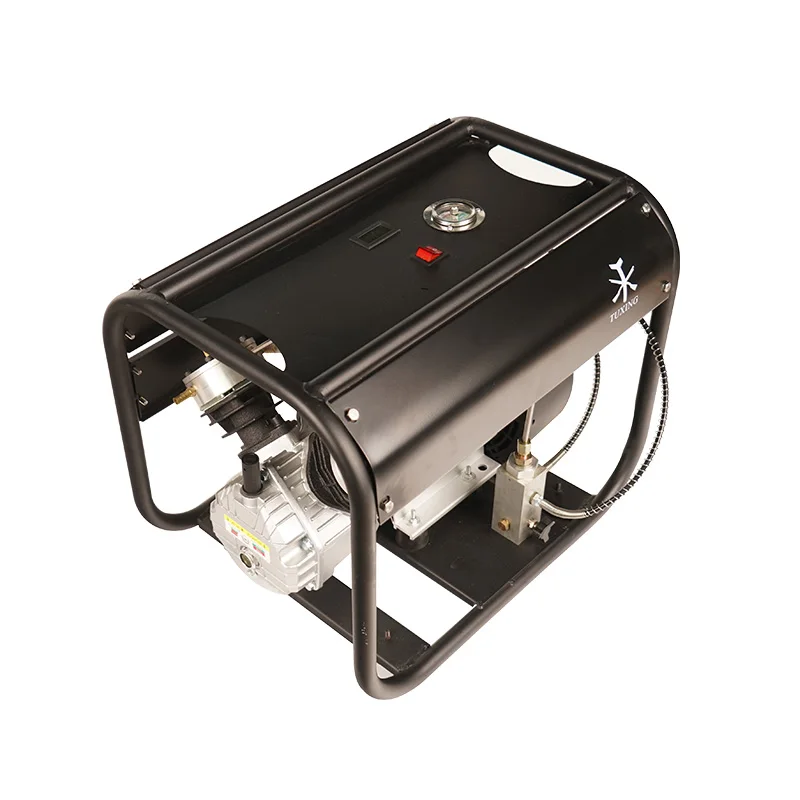 PCP-Hochdruckkompressor 300 Bar (4500 Psi) – 12V, Mit Kühlventilator, Ideal Zum Tauchen & Aufblasen PCP-Hochdruckkompressor 300 Bar (4500 Psi) – 12V, Mit Kühlventilator, Ideal Zum Tauchen & Aufblasen