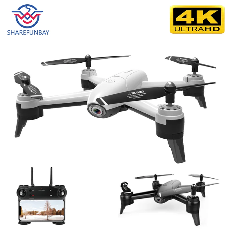 Дрон SG106 4K камера оптический поток 1080P WiFi HD Двойная воздушный видео Квадрокоптер