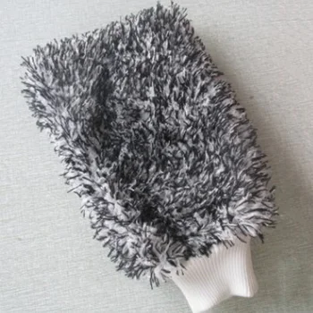 

Cleaning Tools Car Washing Gloves Replacement Superfine fiber 28.5x20cm