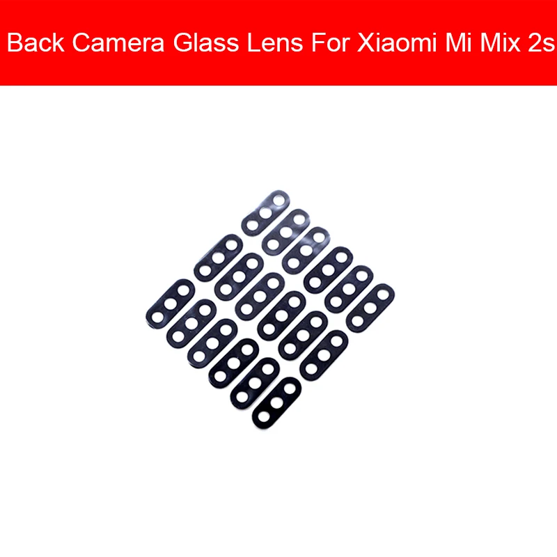 Задняя стеклянная линза для Xiaomi Mi Mix 2 2s 3 основная задняя камера материал для линзы с наклейкой телефон запасные части аксессуар