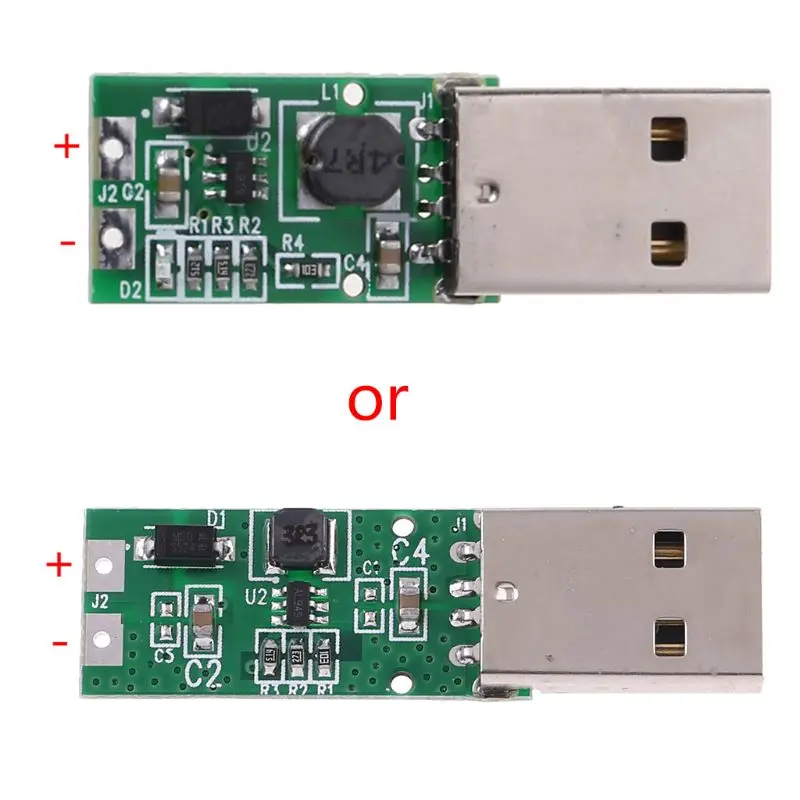 USB конвертер от 5 В до 12 Повышающий Модуль питания номинальное напряжение