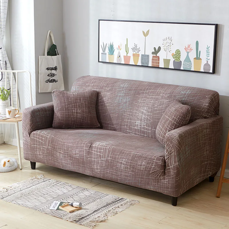Эластичные Чехлы эластичные покрывала для дивана стрейч для диван в гостиной покрытие L форма секционное покрывало на кресло мебельные чехлы - Цвет: flower4