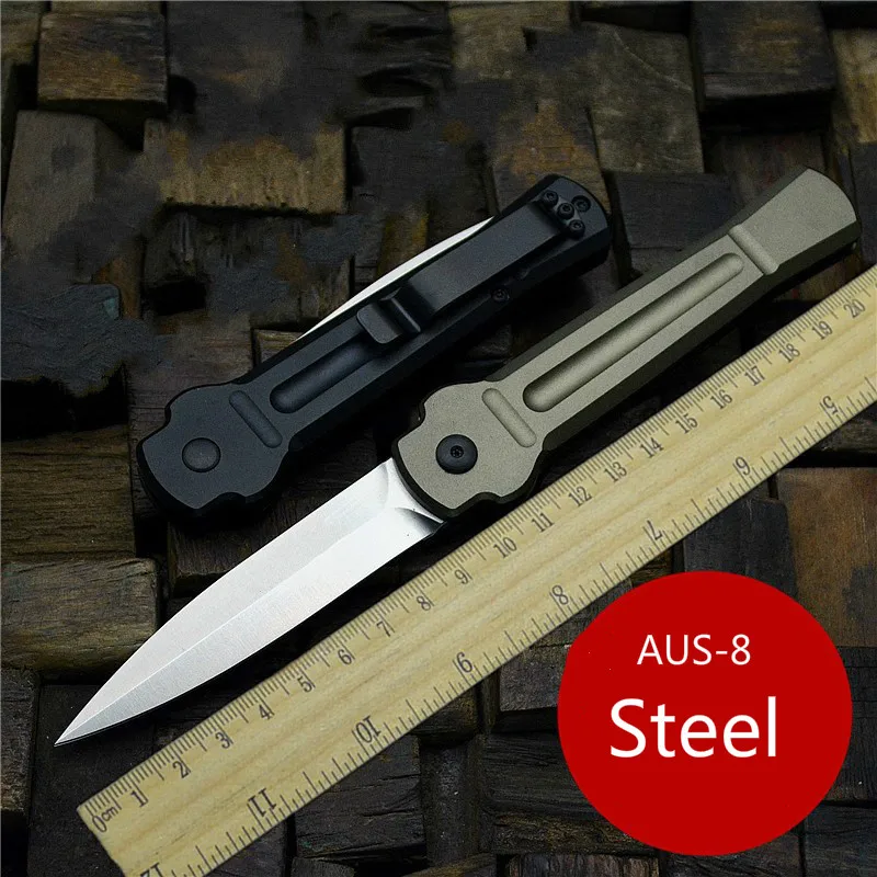 

CLASSIC LOOK Self-defense knife AUS-8 blade aviation aluminum handle edc Hiking camping Multifuntion tool