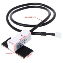 OOTDTY-Sensor de nivel de líquido sin contacto, Detector de tubo, controlador de nivel de agua, interruptor PNP, 63HF, superventas
