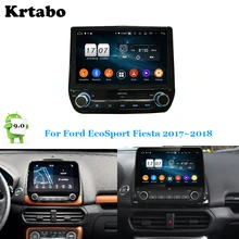Автомобильный Радио Android мультимедийный плеер 4G ram для Ford EcoSport Fiesta~ автомобильный сенсорный экран gps Поддержка Carplay